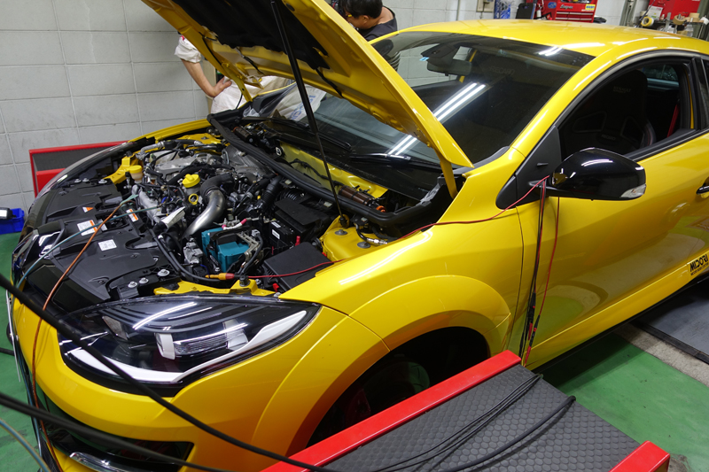 ルノー メガーヌ3RS ミッションブラケット 475R対策品 Renault Japon