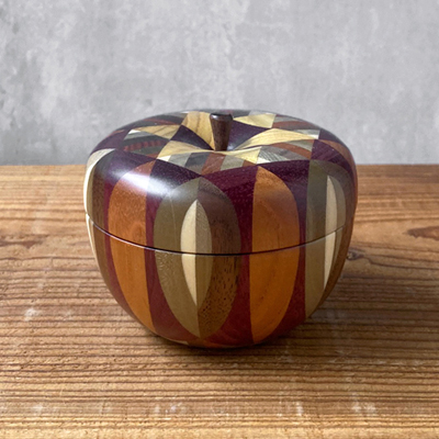 金指ウッドクラフト / リンゴの小物入れ（ L ） - “ MIGRATORY ” web shop