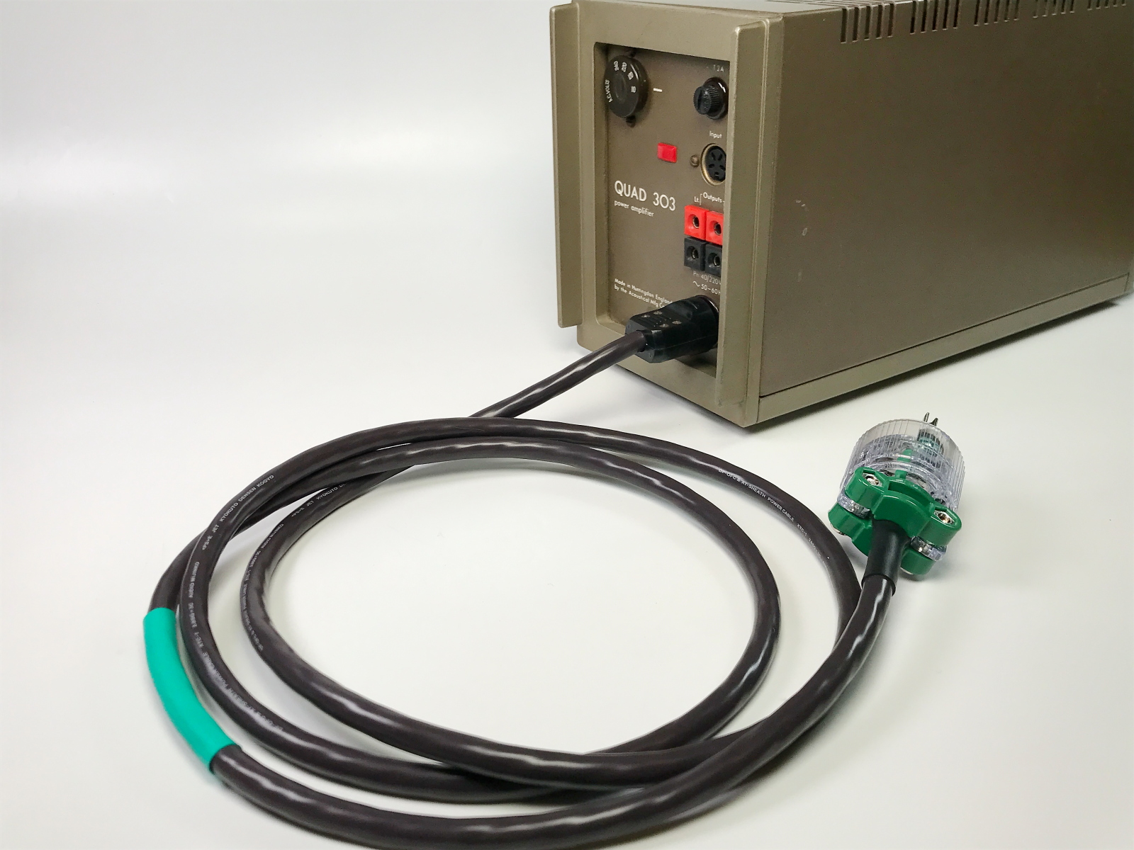 QUAD33通電OK＋303未確認ヴィンテージアンプジャンク扱い未確認