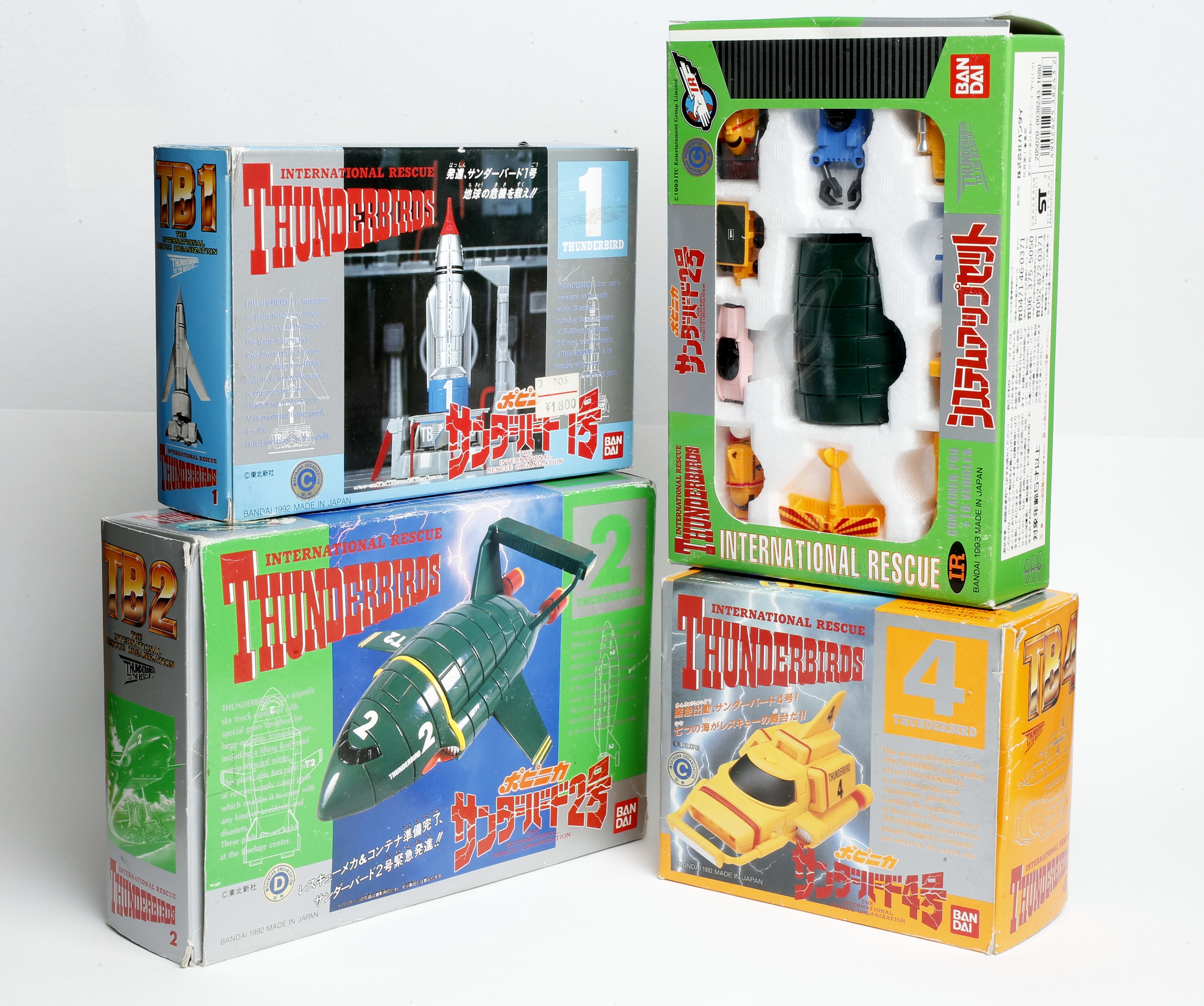 Thunderbirds by Bandai – Mike Pigott's Diecast Toys & Models