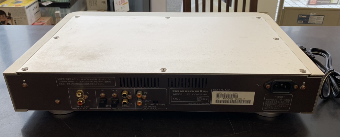 CDプレーヤー Marantz CD-17DAF / リサイクルショップ三喜「宮崎で中古