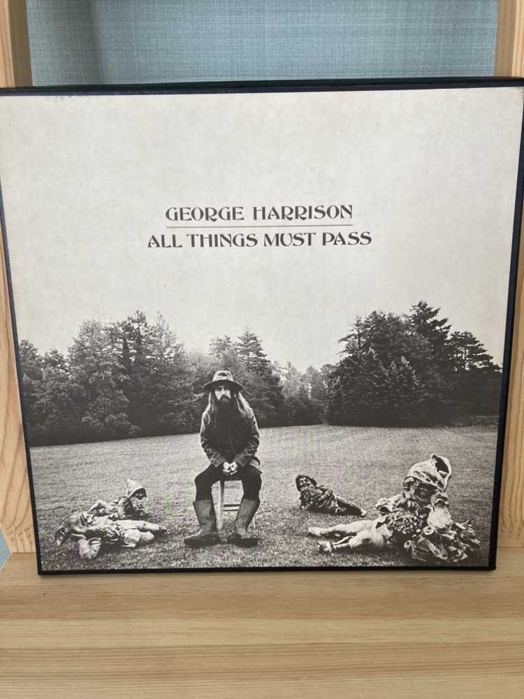 ジョージハリスン・名盤「ALL THINGS MUST PASS」US盤LPレコード入荷