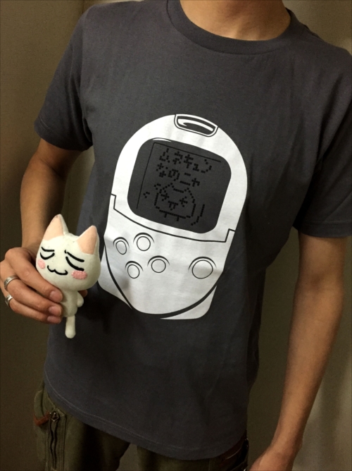 今日のゲームTシャツ：大きなポケステがおしゃれ！「どこでもいっしょ