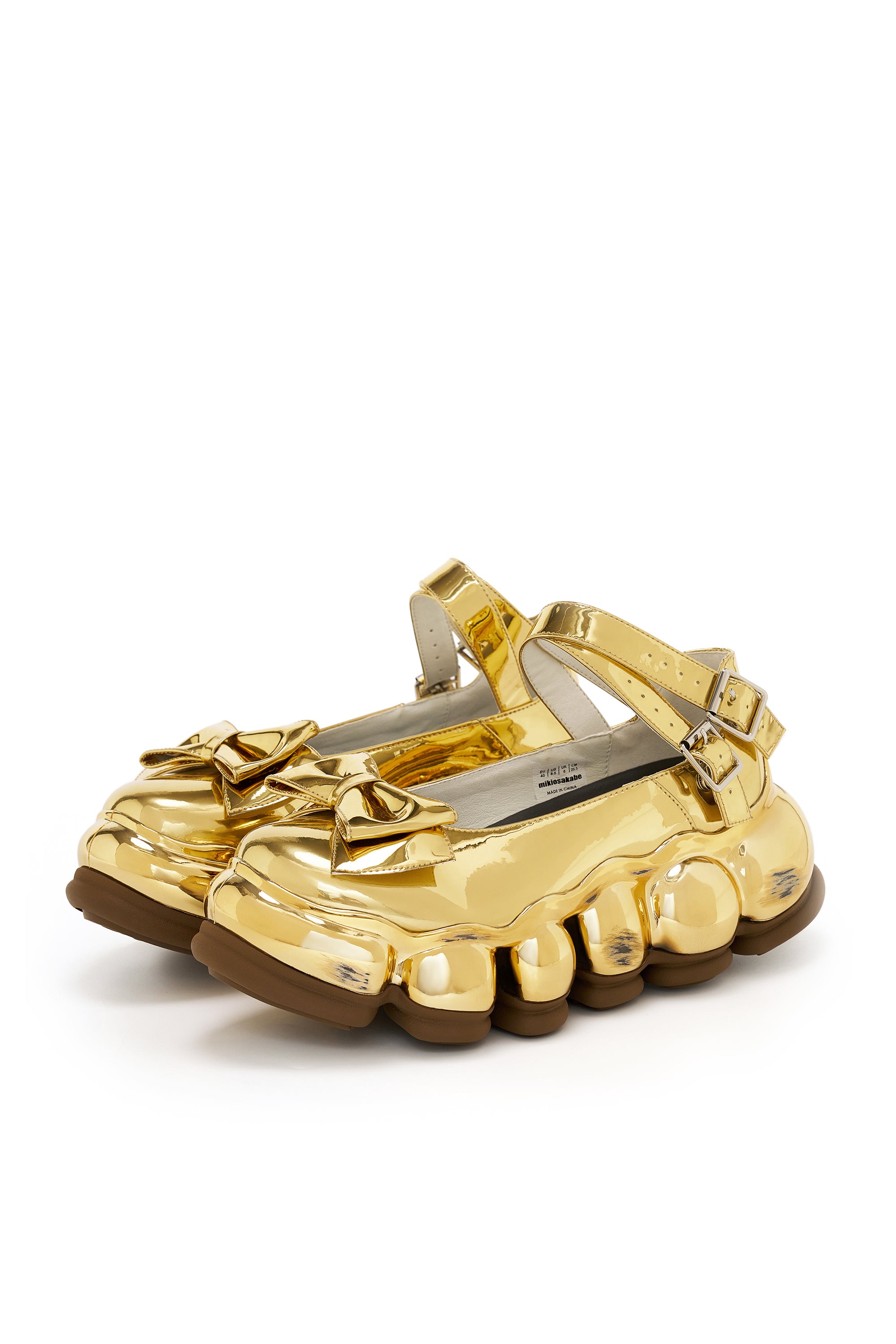 New Jewelry Chrome Mary Jane / Gold｜MIKIOSAKABE&JennyFax公式