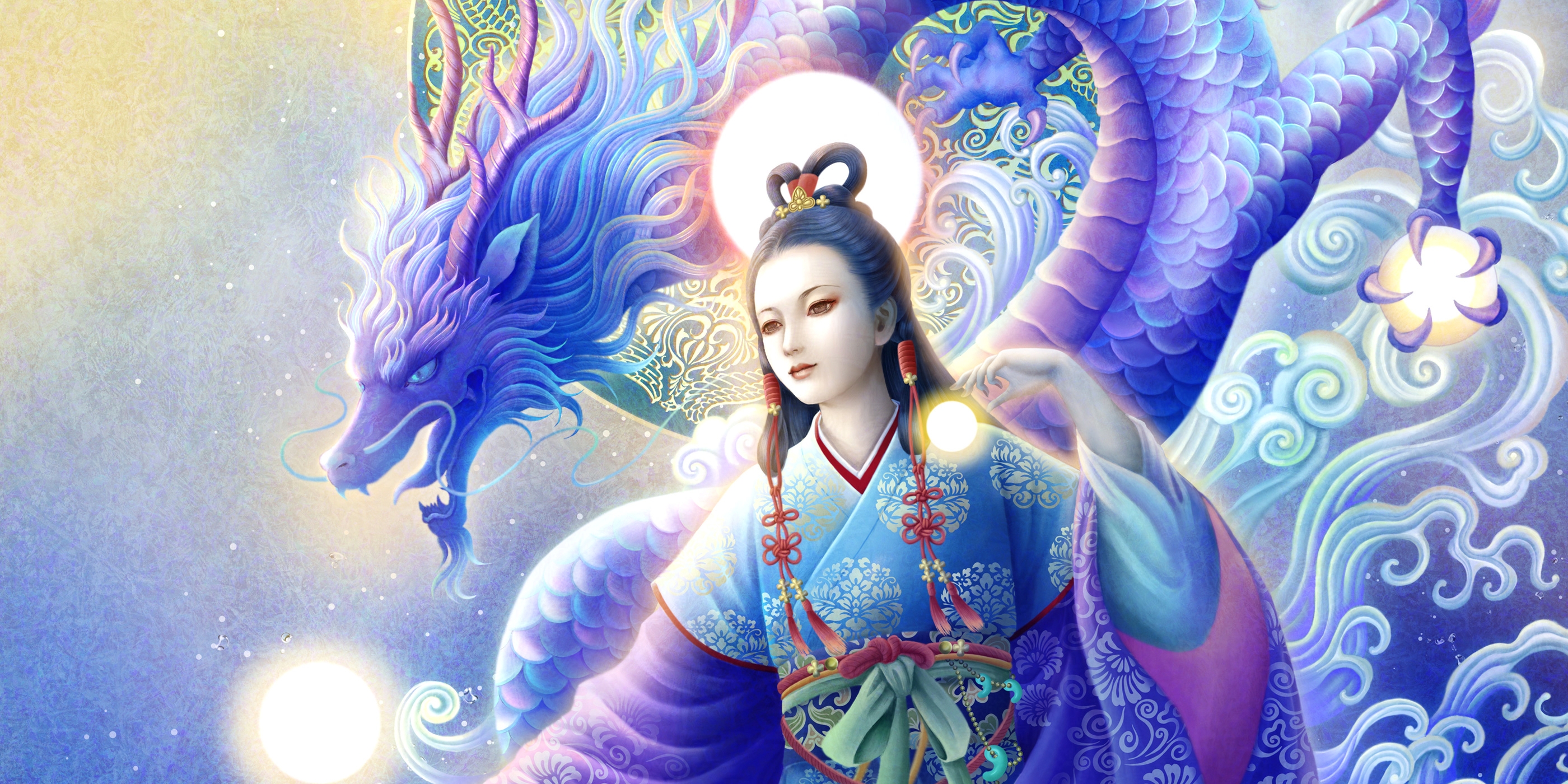 奥田みき・光の幻想アート | 神仏、龍神様などを幻想的に描きます