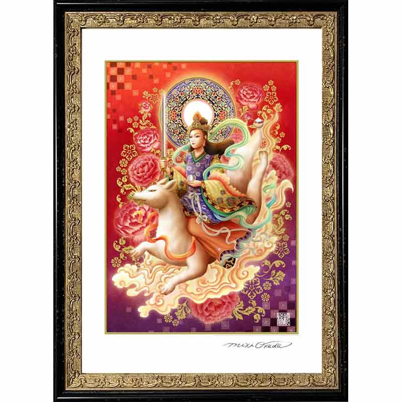 荼枳尼天】│即座に願いを叶える│開運仏画・ジクレー版画│日本の密教