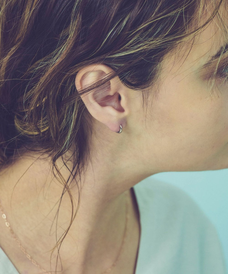 K18MPG フープ ピアス（670848） ｜ women（ウィメンズ） ｜ ete／ete