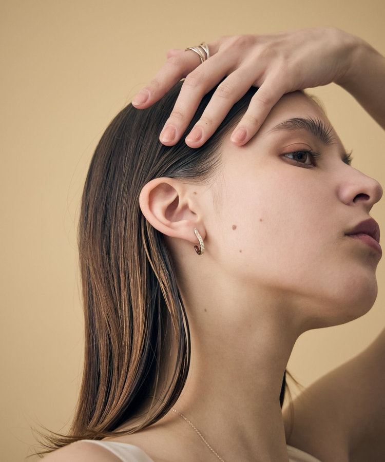 トーン] ビジュー ウェーブ ピアス（807029） ｜ women（ウィメンズ