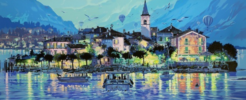 笹倉鉄平作品【ラゴ・マジョーレ】の買取・査定はミライカ美術にお任せ