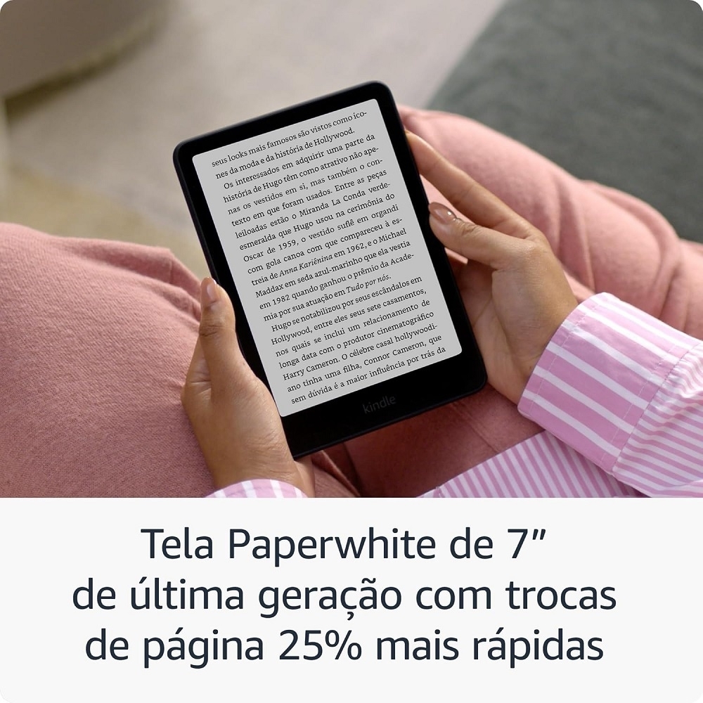 Kindle Paperwhite 16GB 2024 - O Kindle mais rápido já lançado, com