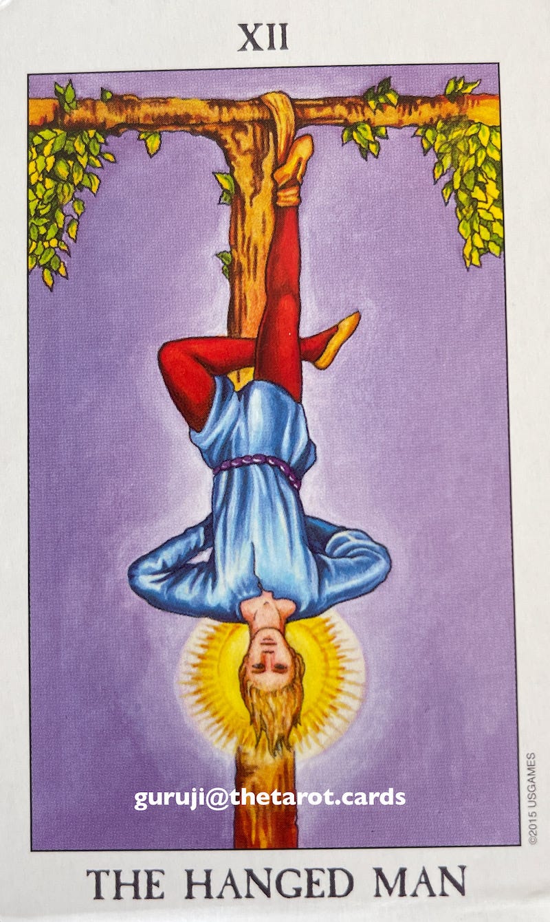 The Card of the Day: The Hanged Man | by Vivek Kumar (Vik) | The