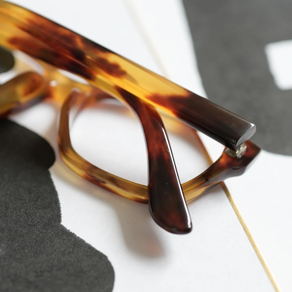 本べっ甲メガネ 上バラ甲 オール甲 DK6531 | 銀座ミツメドウ 日本の