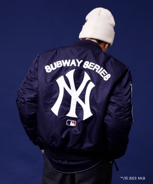 マジェスティック ニューヨークヤンキース 中綿入りスタジャン MLB XL