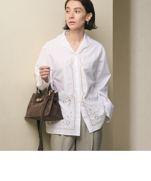 エンブロイダリーカラー シャツ｜ビューティー＆ユース ユナイテッド