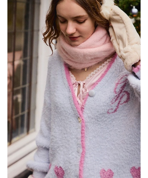 ラメフェザーカーディガン｜ジェラートピケの通販｜&mall（アンド