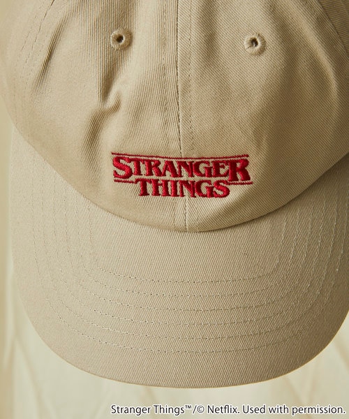 Stranger Things CAP/ストレンジャーシングス ロゴキャップ