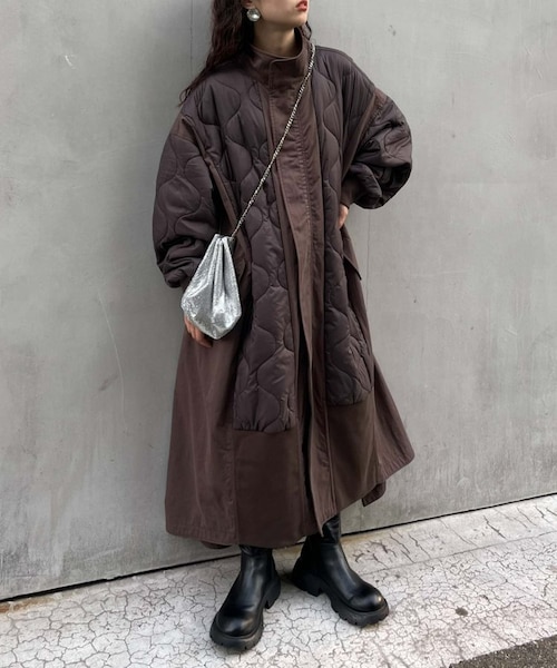 etsinta/エシンタ】切替マキシミリタリーコート｜チャオパニック