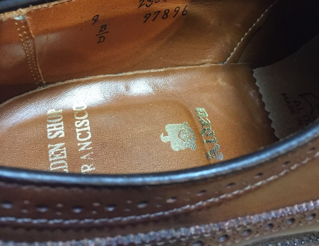 オールデンのシガーコードバンロングウィングLWB｜オールデン