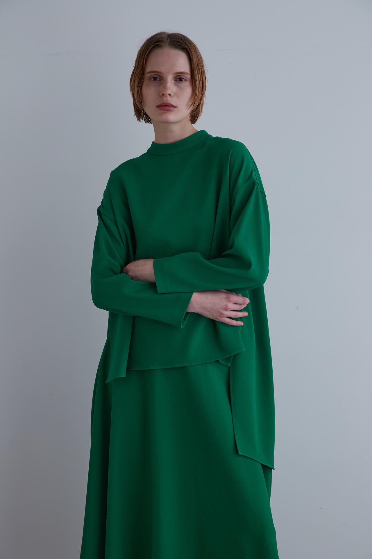 2WAYツイルロングスリーブブラウス | LE PHIL（ル フィル） ｜【公式