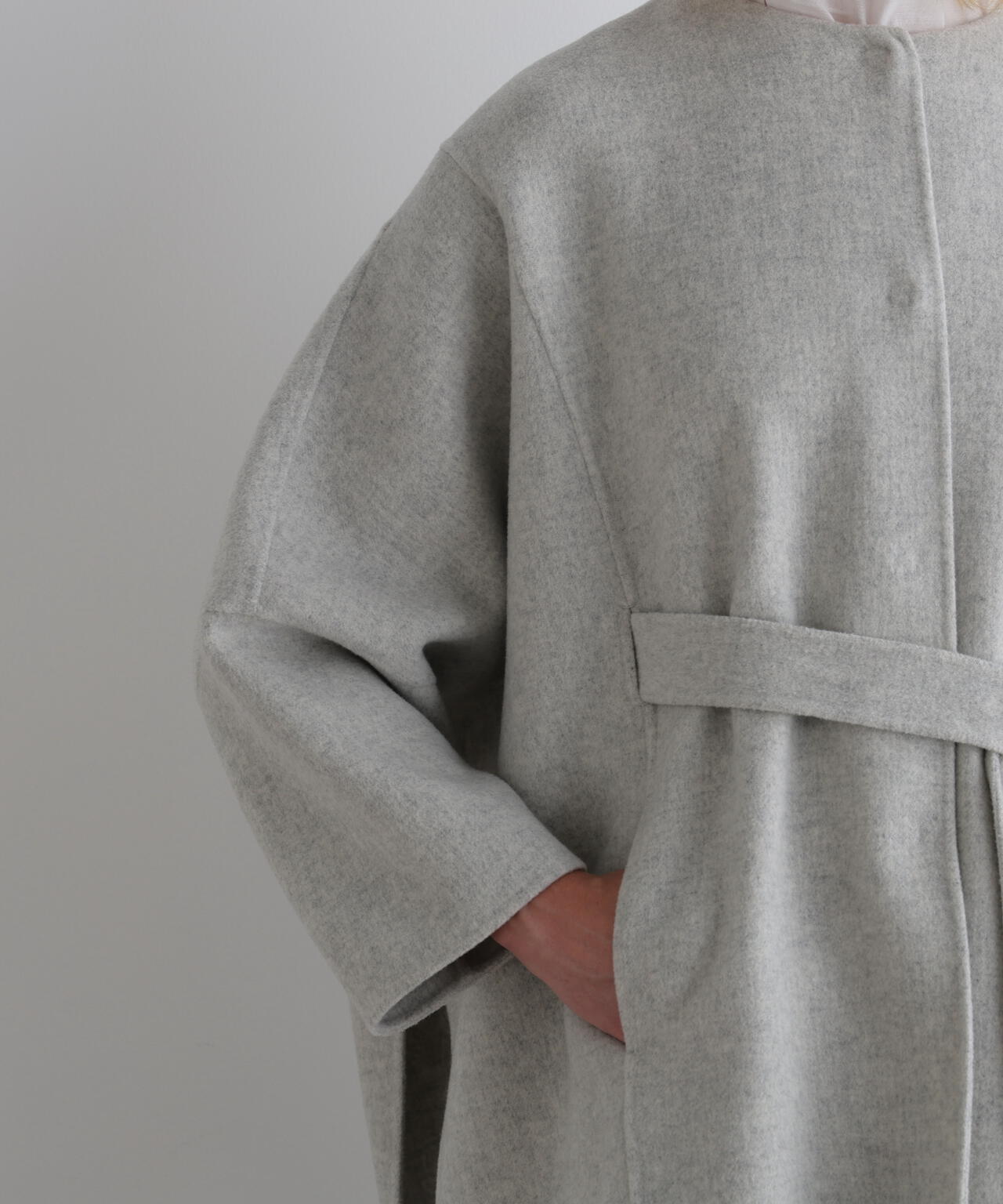 ソフトウールリバーポンチョコート | LE PHIL（ル フィル） ｜【公式