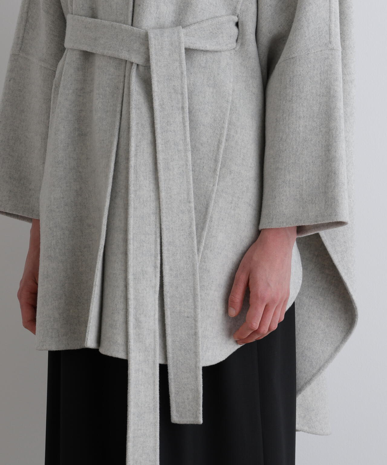 ソフトウールリバーポンチョコート | LE PHIL（ル フィル） ｜【公式