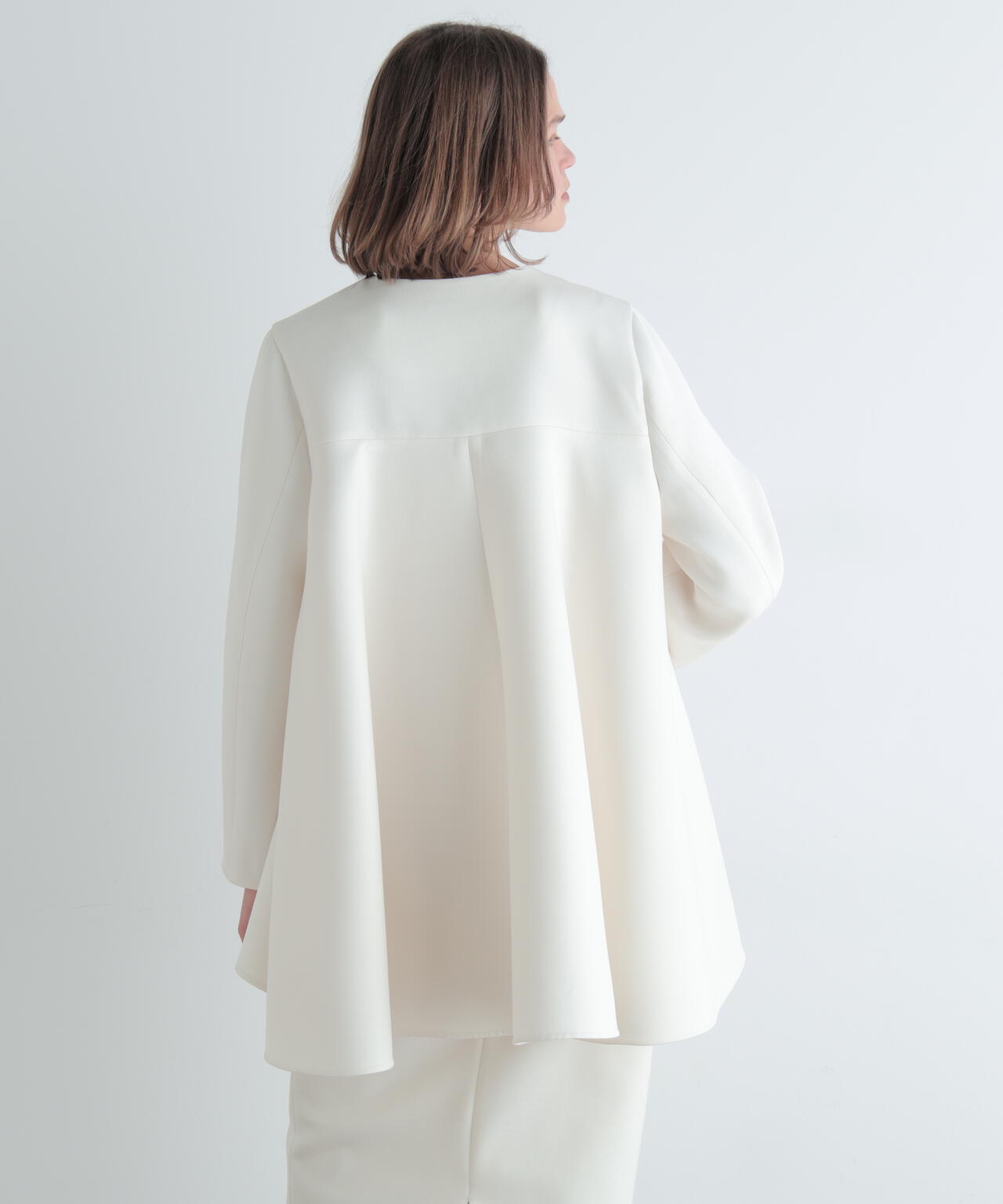 エアートリプルクロスバックフレアジャケット | LE PHIL（ル フィル