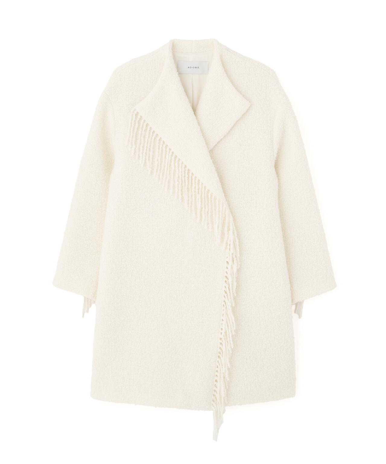 フリンジリングツイードコート | ADORE（アドーア） ｜【公式】通販mix