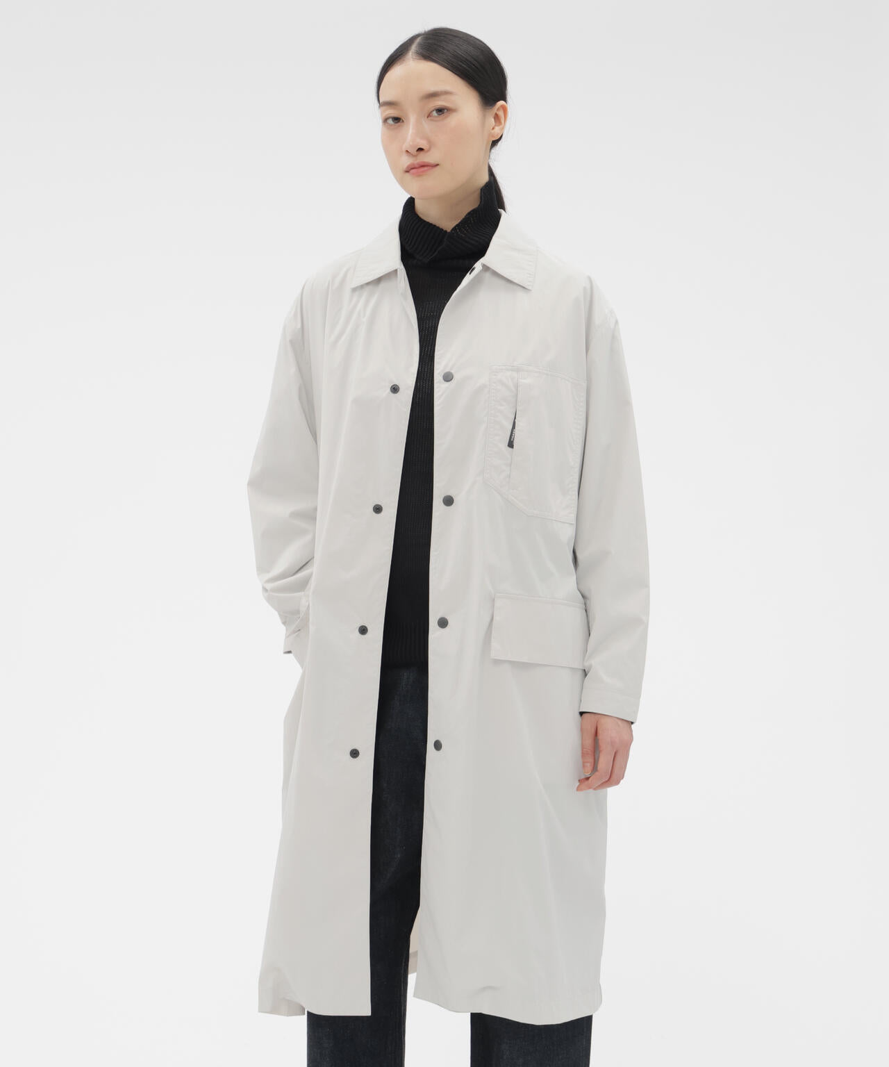 RECYCLED NYLON COMPACT RIPSTOP COAT | MARGARET HOWELL