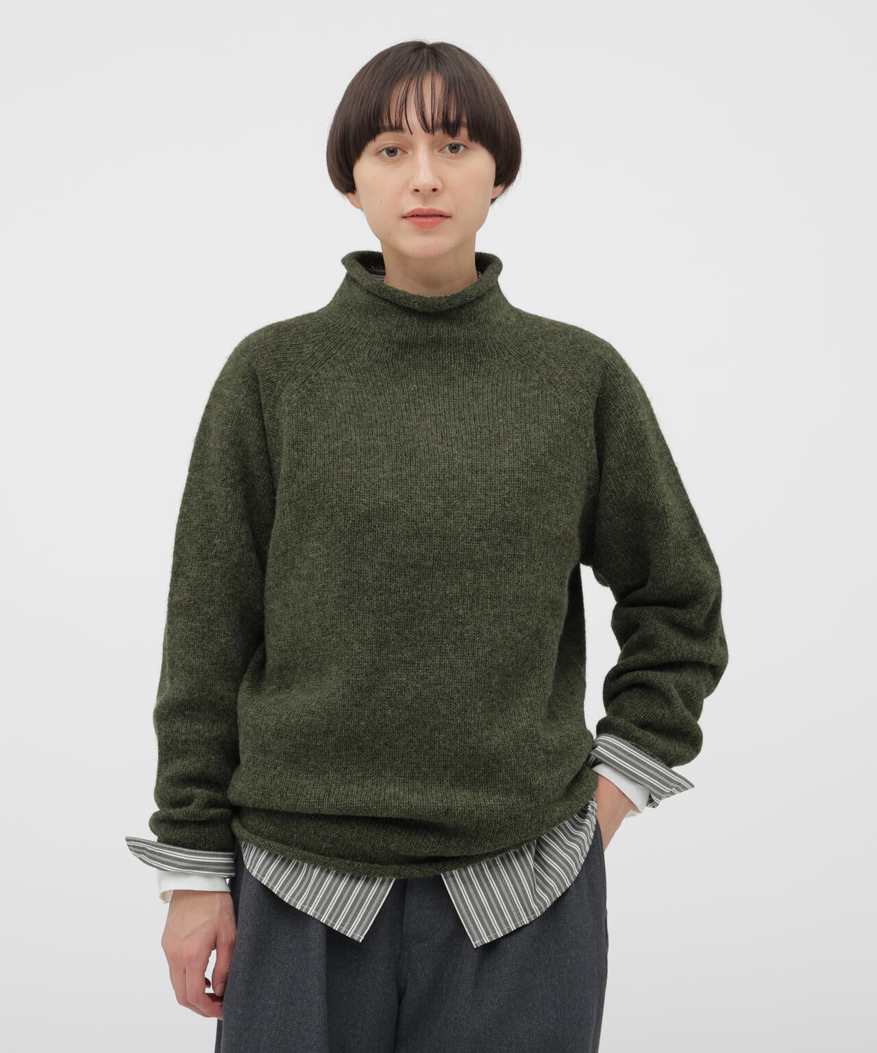 DRY WOOL KNITWEAR | MARGARET HOWELL（マーガレット・ハウエル