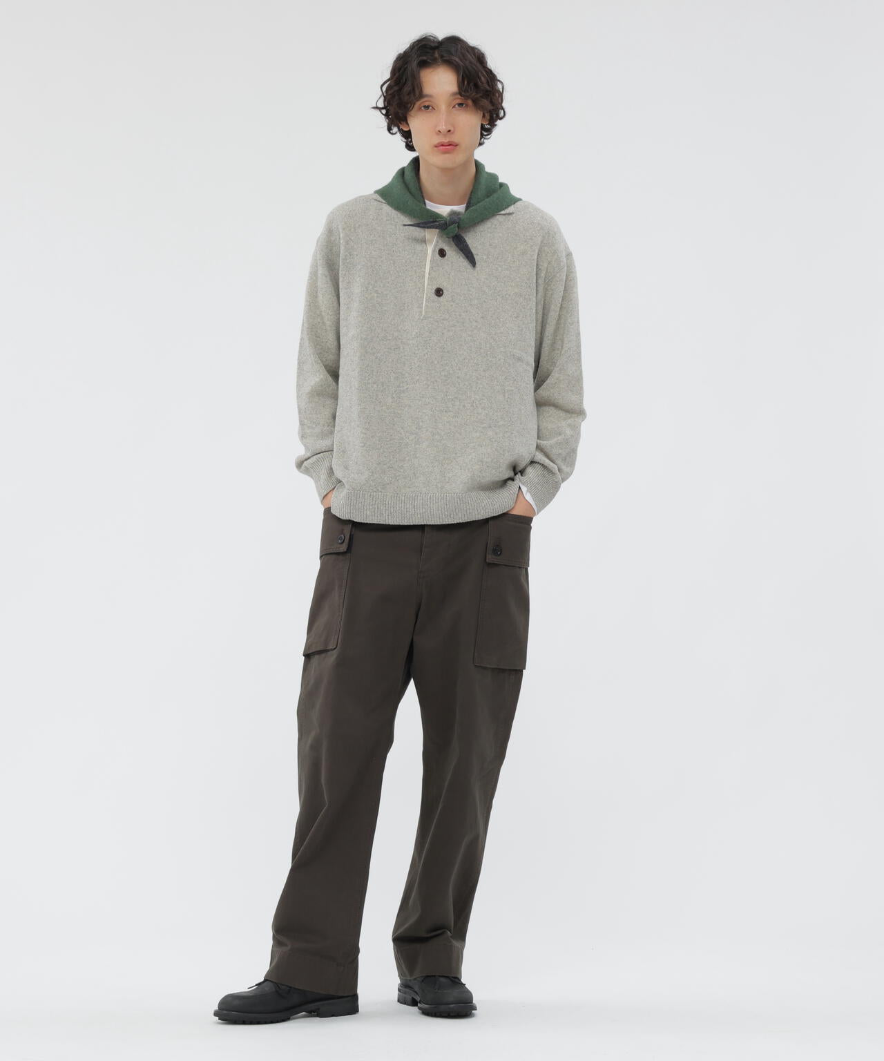 MHL TIPPED SCOUT SCARF | MARGARET HOWELL（マーガレット・ハウエル