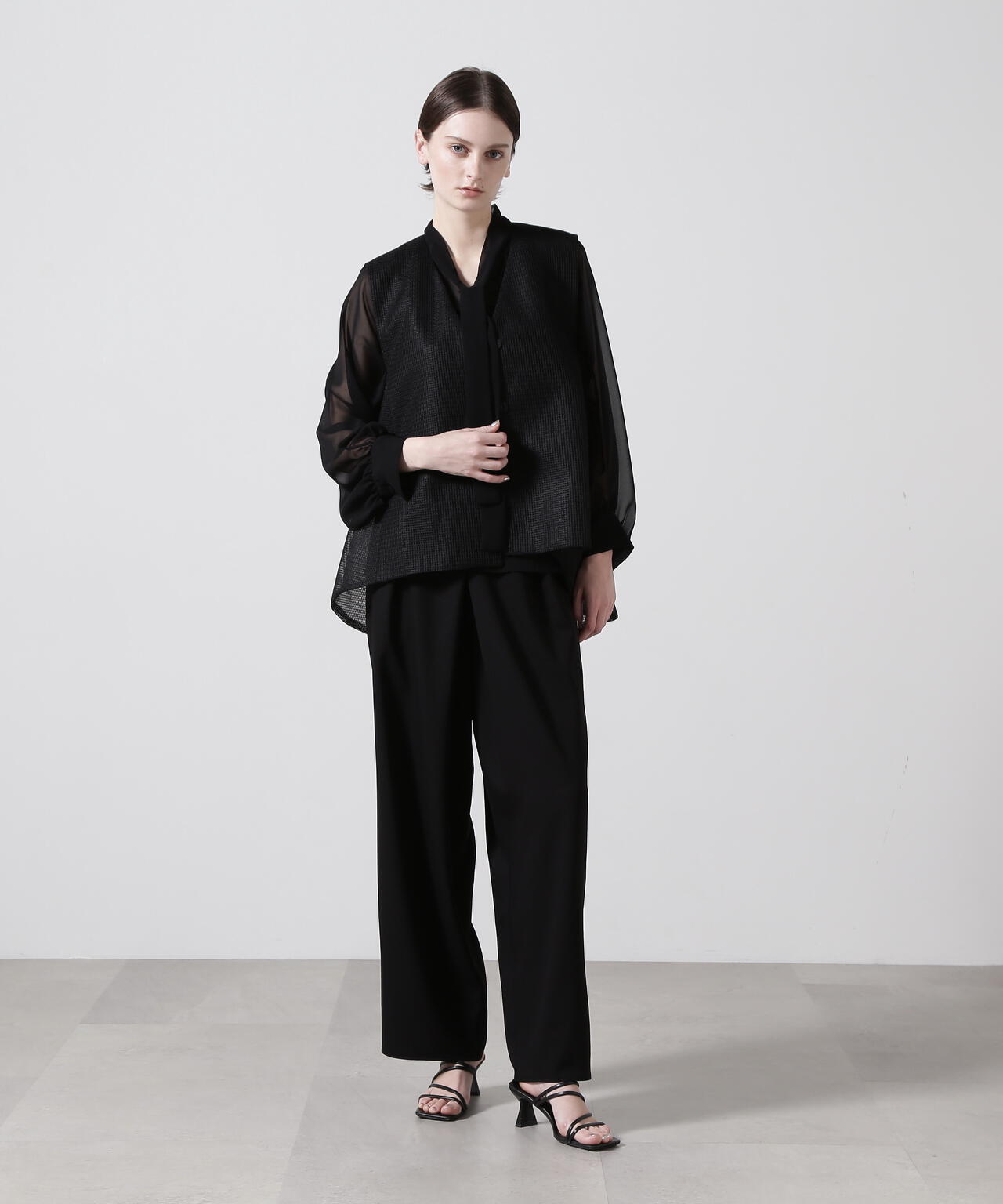 シフォンボウタイブラウス | hLM（エイチエルエム） ｜【公式】通販mix