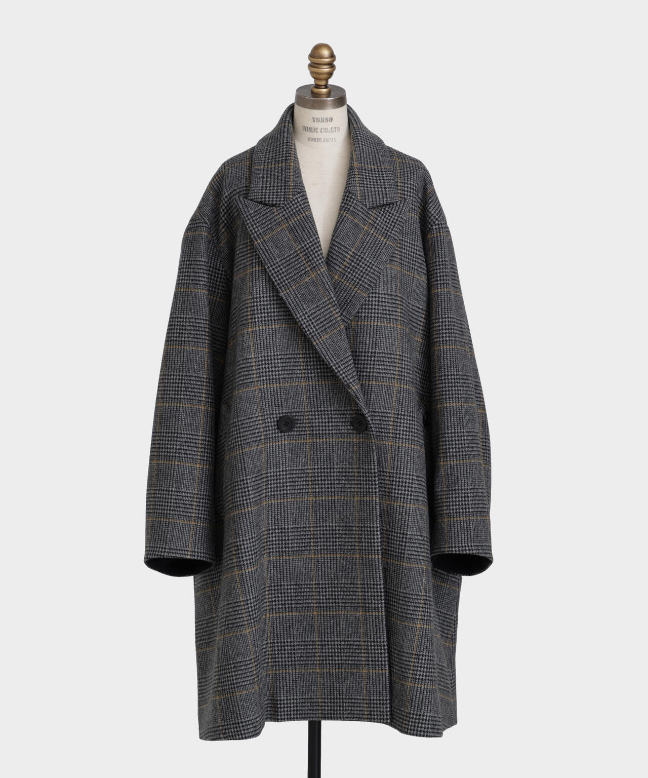 ウールチェックコート | hLM（エイチエルエム） ｜【公式】通販mix