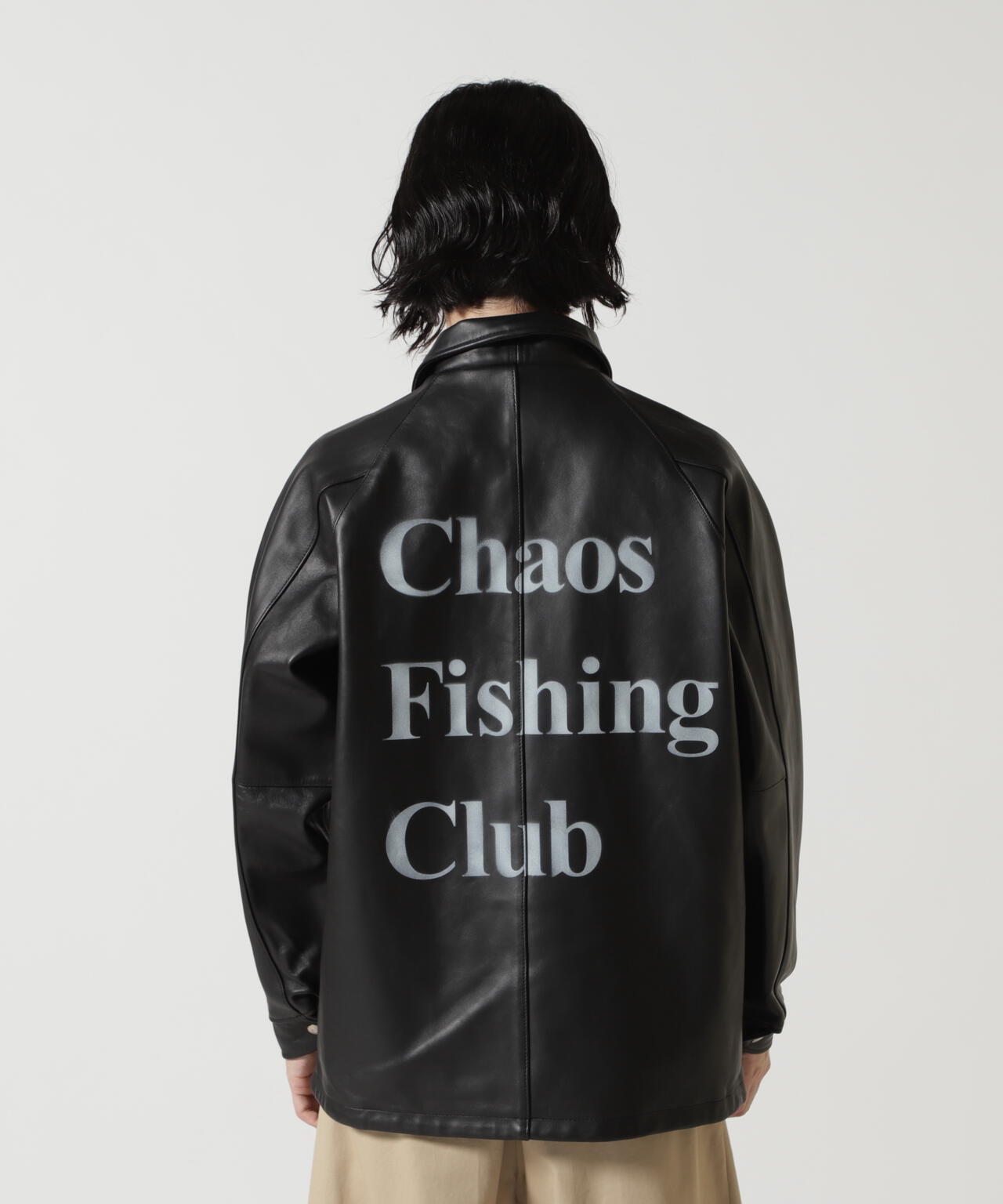 Chaos Fishing Club×Schott×BEAVER 別注SHEEP COACH JKT | BEAVER