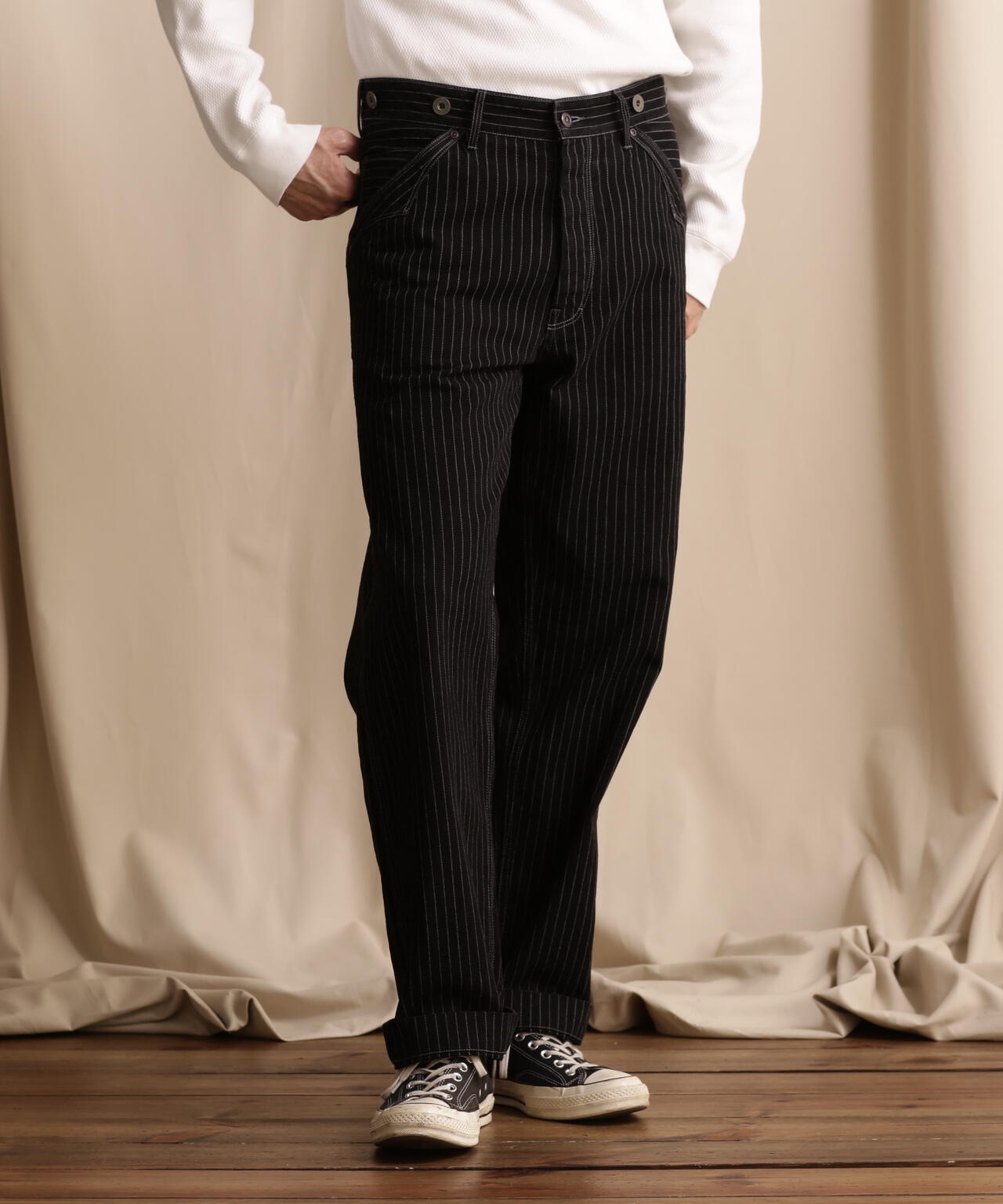 OLD HICKORY DENIM PANTS/オールドヒッコリー デニムパンツ | Schott