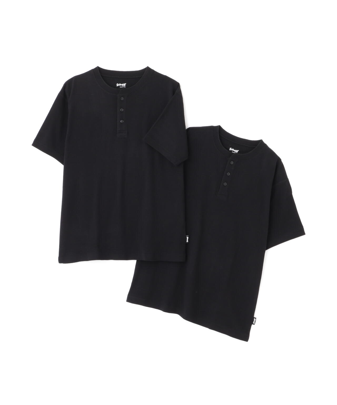 2PACK HENLEY NECK T-SHIRT/2パック ヘンリーネック Tシャツ | Schott