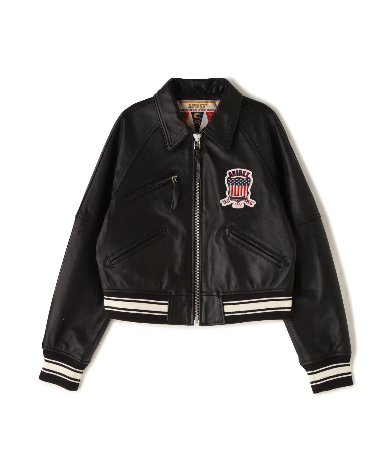 WOMAN/直営店限定》LIGHT SIGNATURE VARSITY JACKET | AVIREX