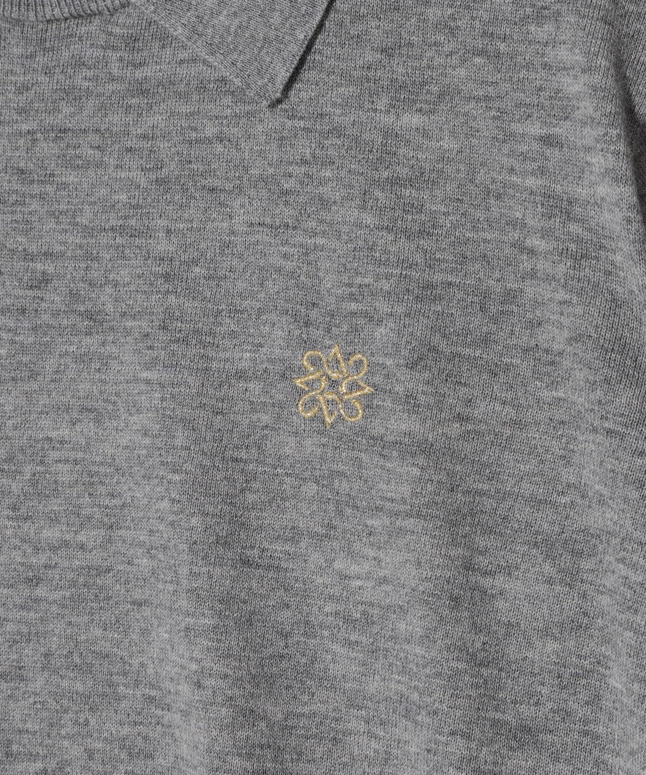 16G天竺襟付きクルーネックニットプルオーバー (WOMENS) | St ANDREWS