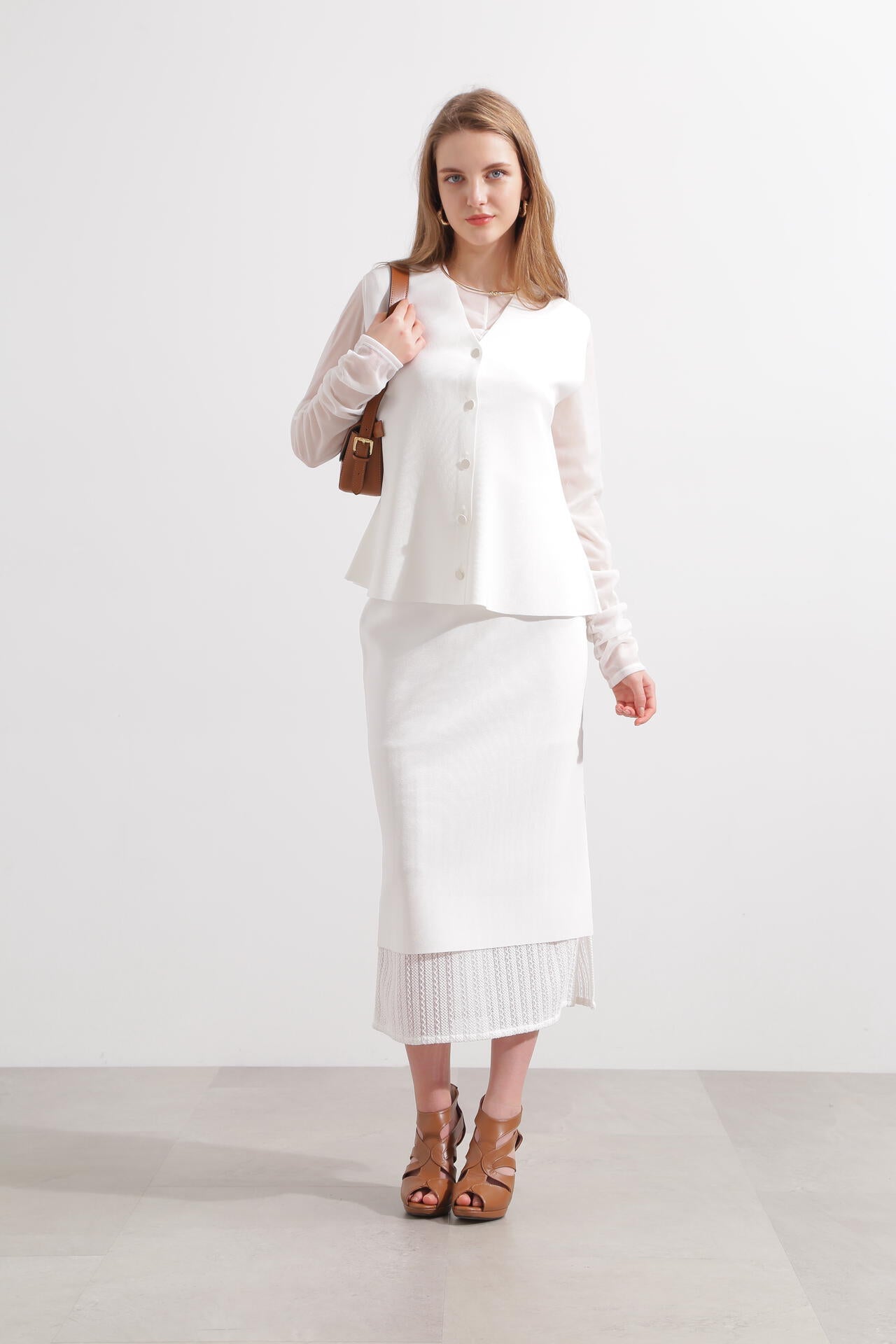 レースコンビニットスカート | PINKY&DIANNE（ピンキー&ダイアン