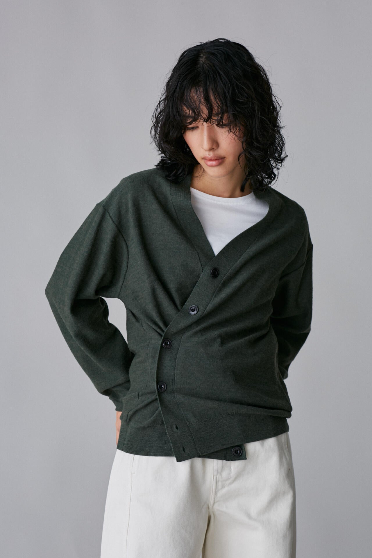 LEMAIRE / RELAXED TWISTED CARDIGAN | THE LIBRARY（ザ ライブラリー