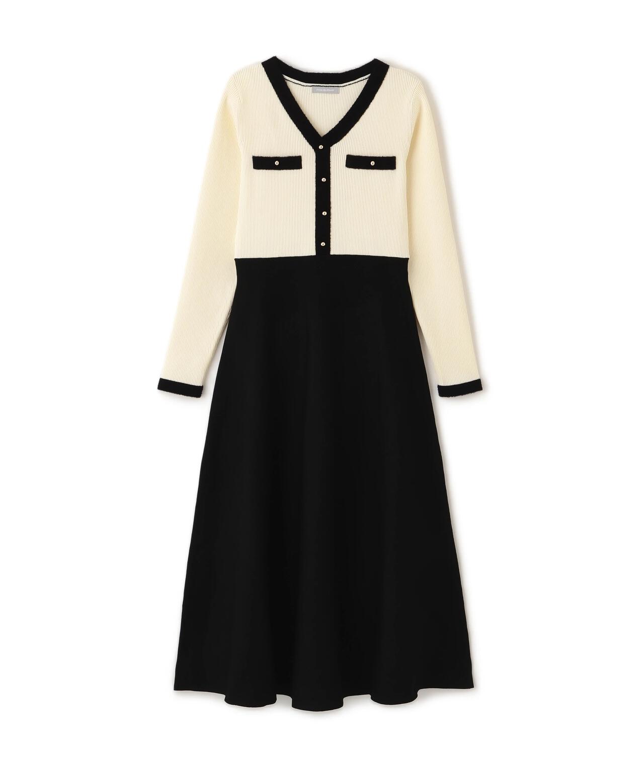 モールヤーントリミングニットワンピース | JILL by JILL STUART（ジル