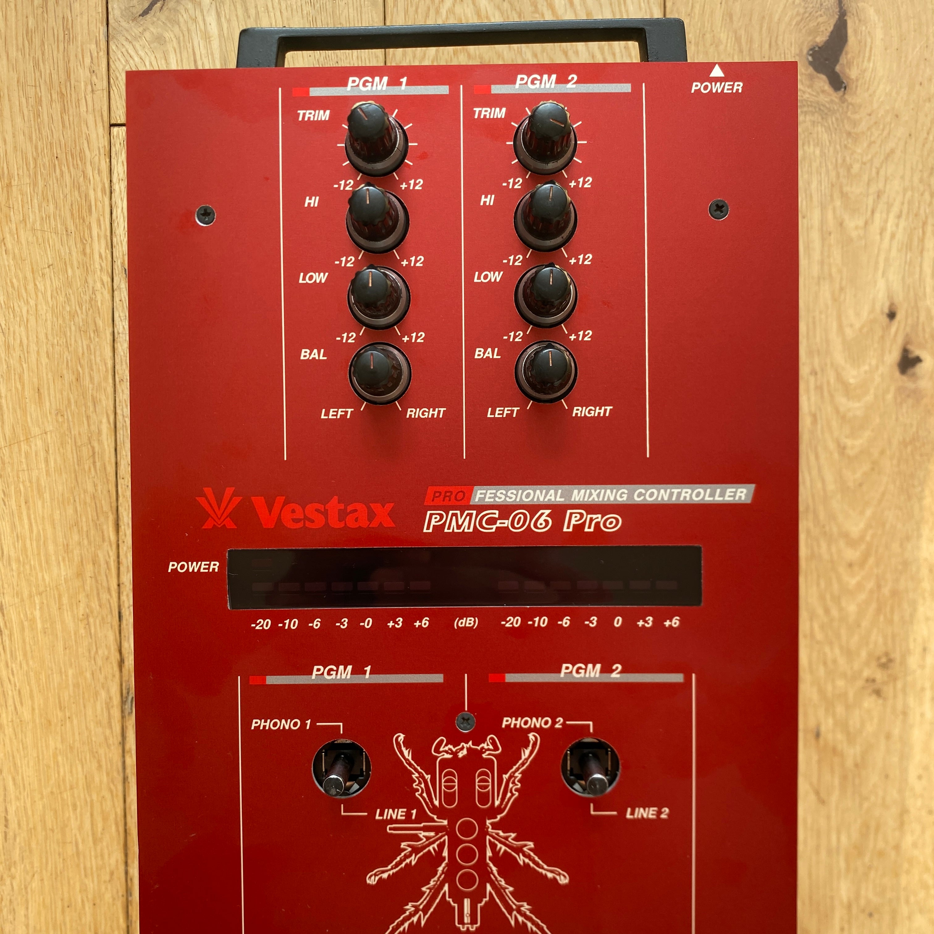 Vestax PMC-06 Pro VCA Serviced Mixer | ISP Faceplate