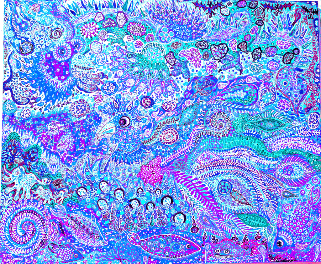 サイケデリックアートとは？独創的な作品の描き方を紹介 - 極彩空想世界