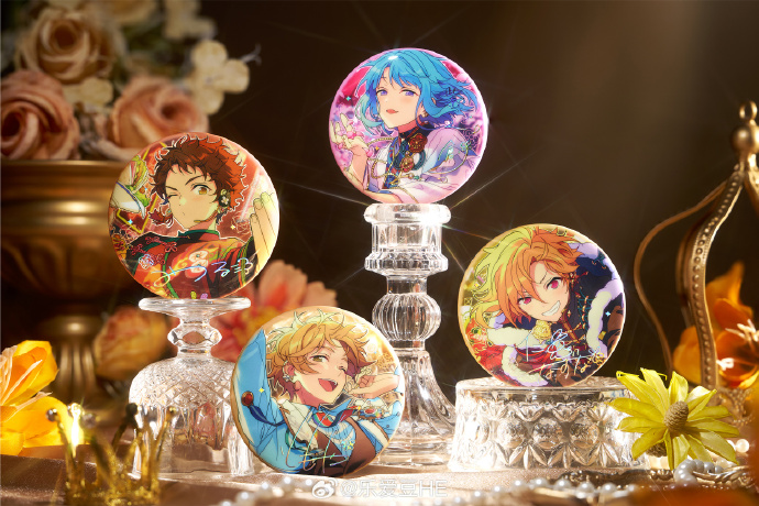 日本在庫品】偶像梦幻祭 中国限定 盛放缶バッジ（入金〆切7日以内