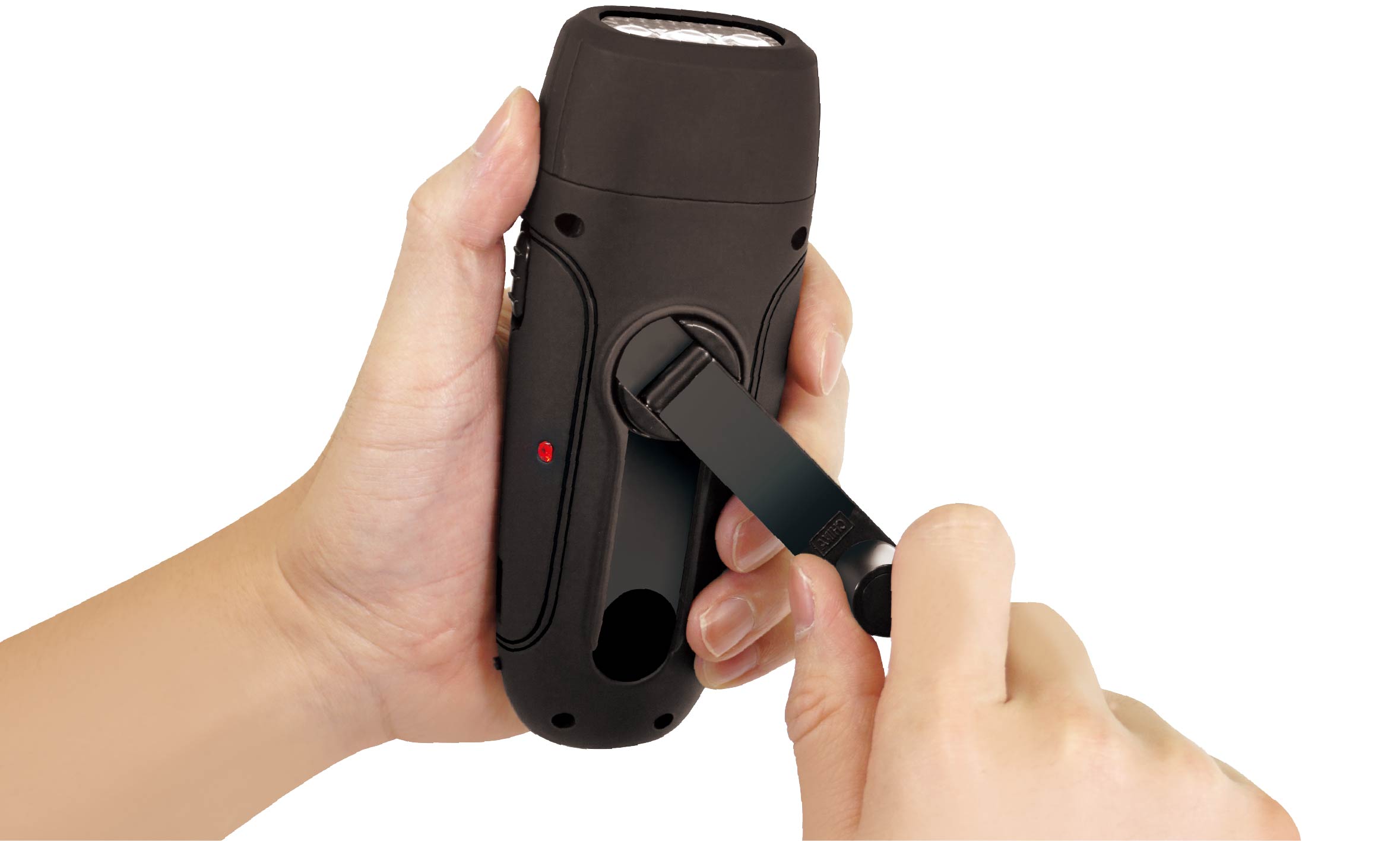 ダイナモ充電式・多機能ライト | Montagna