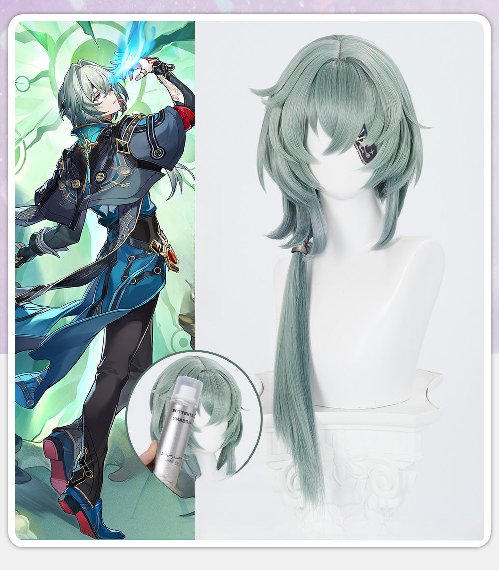 Monenjoy 崩壊スターレイル アナイクス ウィッグ カツラ コスプレ道具