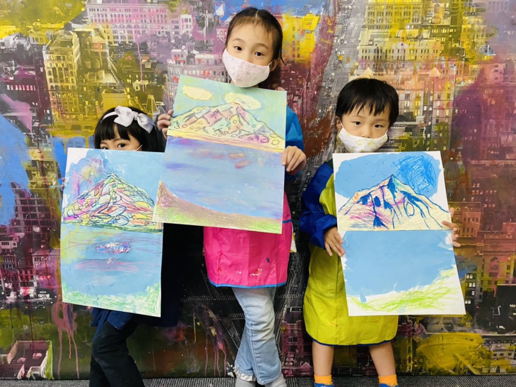 ホドラー」のスイスアルプスの風景画！子供でも簡単な描き方 | 大阪の