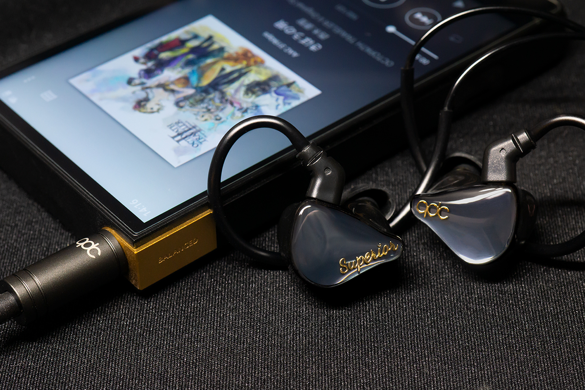 qdc SUPERIOR Cable 4.4mm | b's mono-log