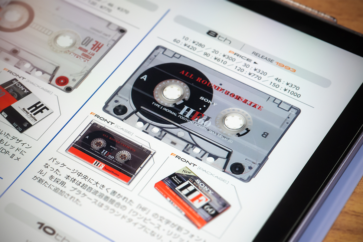 ソニー・カセットテープ・マニアックス | b's mono-log