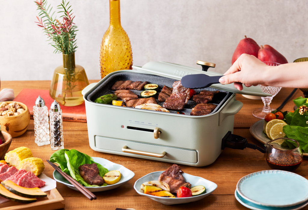 BRUNO ブルーノ コンパクトグリルホットプレート セラミックコート鍋