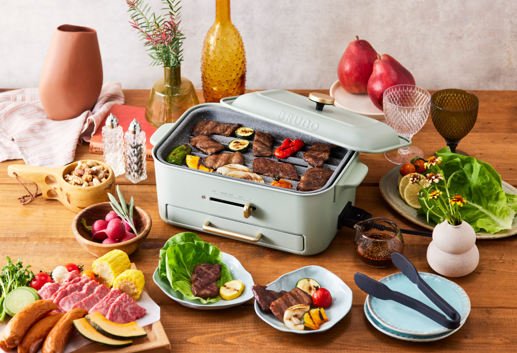 BRUNO ブルーノ コンパクトグリルホットプレート セラミックコート鍋